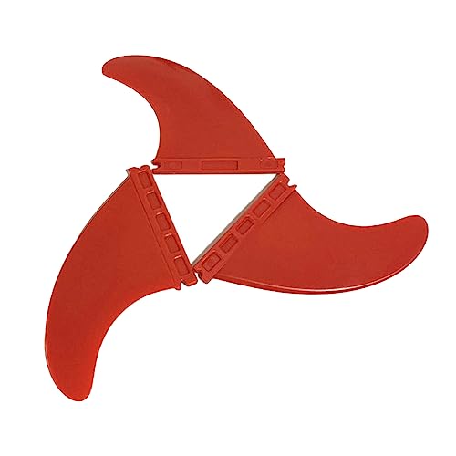 WASTEBIN 3 Stück Quick Release Surfboard Fin Ersatz SUPs Fin Für Surfboard Paddleboard Surfs Fins Surfzubehör von WASTEBIN