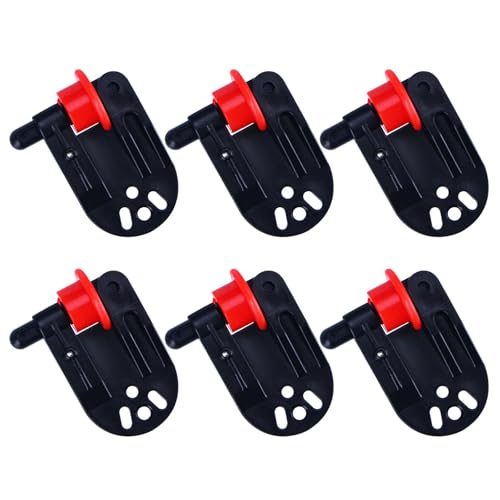 WASTEBIN 6Pcs Schwere Spannung Release Clip Hobel Bord Release Clips Für Angeln Trolling Downrigger Clips In Linie Seite Clip von WASTEBIN