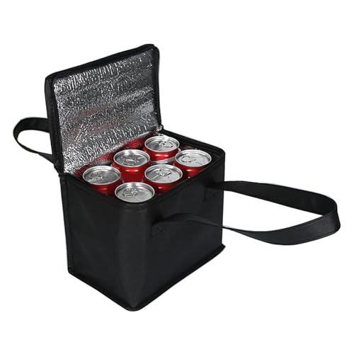 WASTEBIN Isolierte Thermo Kühlbox Lunch Aufbewahrung Lebensmittel Aufbewahrungstasche Picknick Tasche Tragbare Lunch Tasche Wärmer Handstück Lebensmittel Liefertasche von WASTEBIN