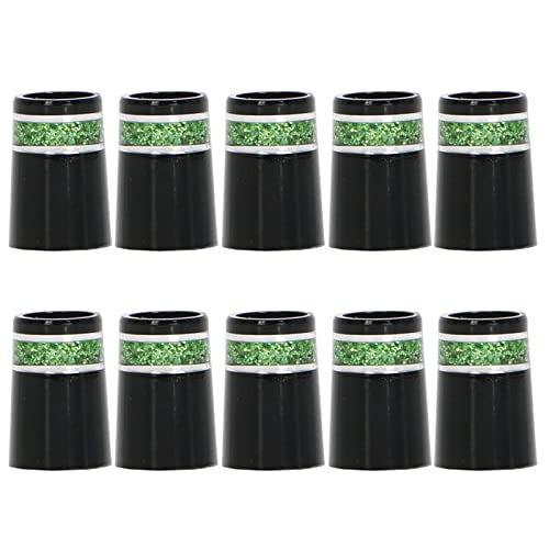 WASTEBIN Kunststoffspitze Größe 0 370 Golfhülsen 20 X 13 8 X 9 3 Mm Schwarze Golfhülsenhülsen Ersatz Golfschlägerschäfte Zubehör Set von WASTEBIN