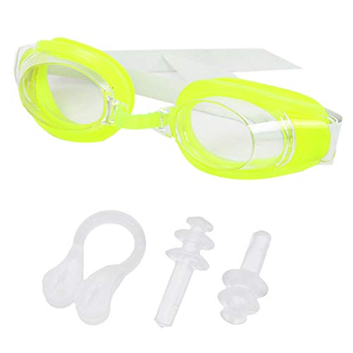 WASTEBIN Schwimmbrille Antifog Schwimmbrille Schwimmbrille Schnorcheln Tauchbrille Mit Nasenschutz Ohrstöpsel Für Erwachsene von WASTEBIN