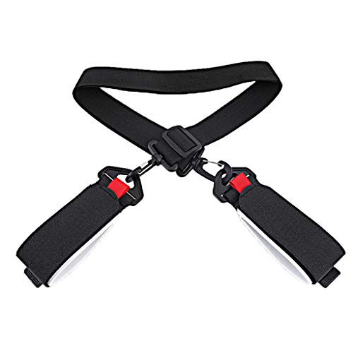 WASTEBIN Ski Snowboard Für Träger Strap Ski Träger Strap Leine Für Kinder Frauen Männer Freisprech Ski Zubehör von WASTEBIN