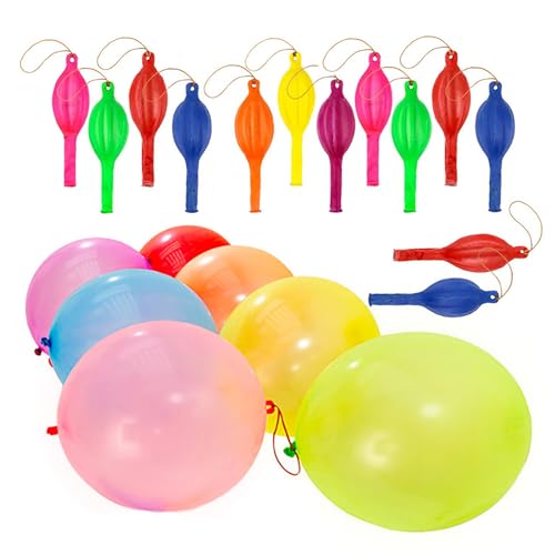 WATERBELINE 10/20 Stück Dicker Stanzballon Verschiedene Latex Gummibändern Partys von WATERBELINE