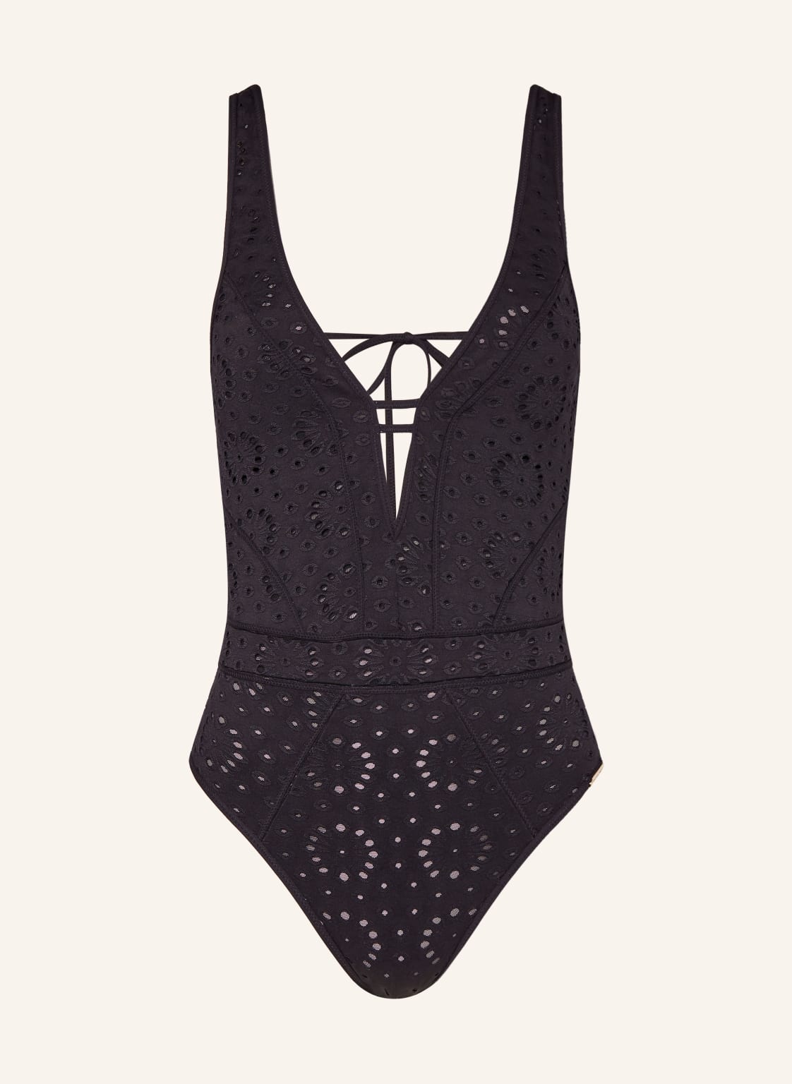 Watercult Badeanzug Riviera Notes schwarz Watercult Badeanzug Riviera Notes schwarz von WATERCULT