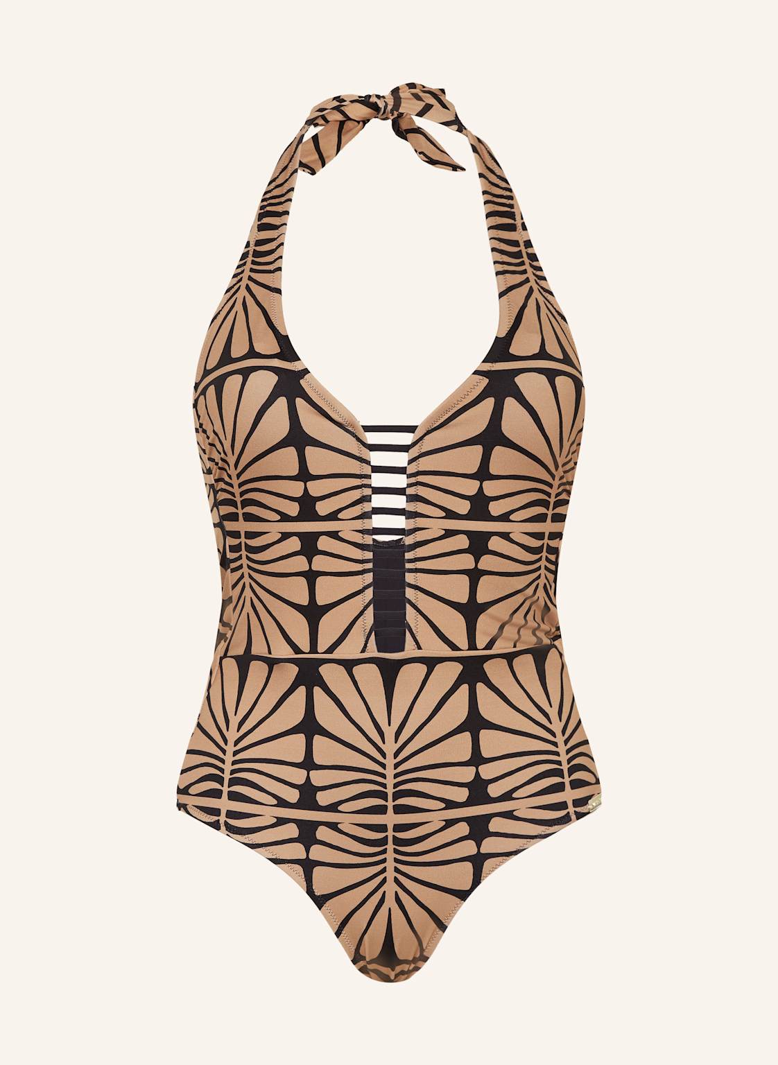 Watercult Neckholder-Badeanzug Artisan Vibe braun Watercult Neckholder-Badeanzug Artisan Vibe braun von WATERCULT