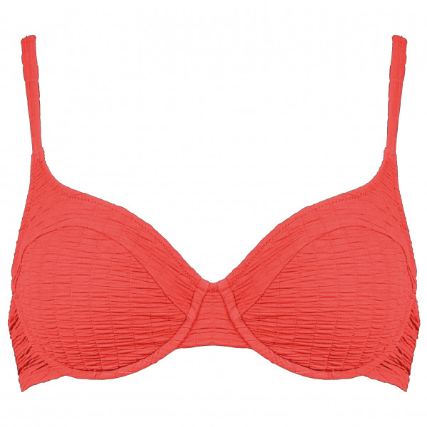 Watercult - Women's Bikini Top Solid Crush 3 - Bikini-Top Gr 38 - Cup C rot von WATERCULT