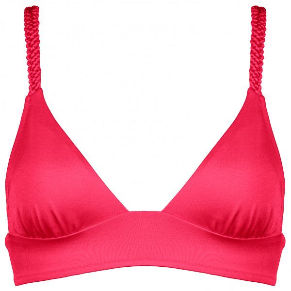 Watercult - Women's Makramé Love Bikini Top 7039 - Bikini-Top Gr 40 - Cup: C rosa/rot von WATERCULT