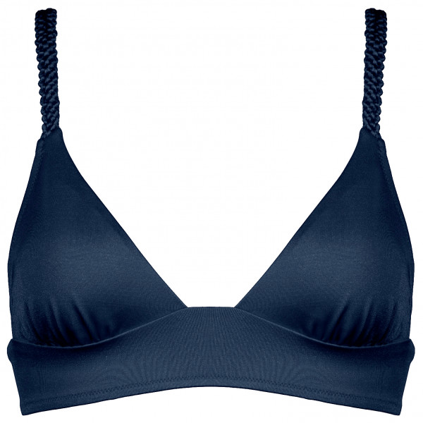 Watercult - Women's Makramé Love Bikini Top 7039 - Bikini-Top Gr 42 - Cup: C blau von WATERCULT