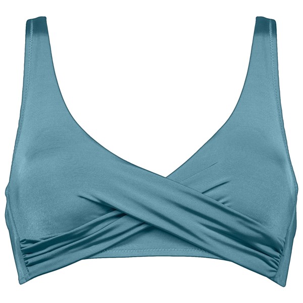 Watercult - Women's Shimmering Solids Cross-Over Bikini Top - Bikini-Top Gr 40 - Cup: D türkis Watercult - Women's Shimmering Solids Cross-Over Bikini Top - Bikini-Top Gr 40 - Cup: D türkis von WATERCULT