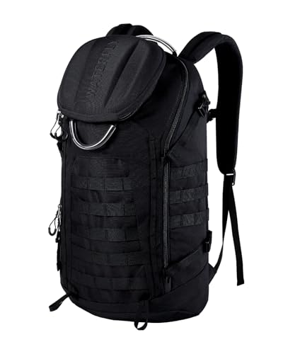 WATERFLY 25L/30L/35L Militär Taktische Rucksack: Outdoor Rucksäck Herren Trekkingrucksacke Wanderrucksack Reiserucksack für Camping Wandern Trekking Reisen Jagd von WATERFLY