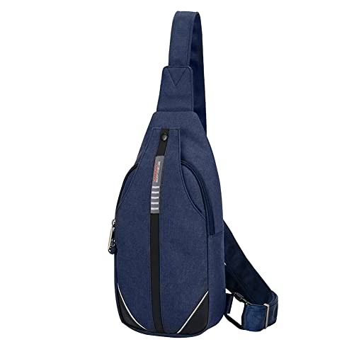 WATERFLY Anti-Diebstahl Sling Bag für Damen und Herren Brusttasche Hippie Crossbody Bag Multipurpose Daypack von WATERFLY