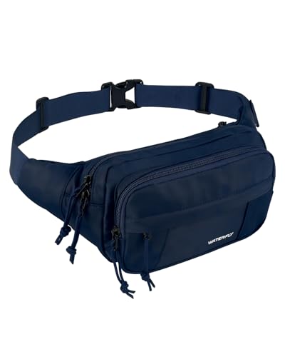 WATERFLY Bauchtasche Gürteltasche Herren Damen: Sportlich Hüfttasche Stylisch Fanny Waist Pack Festival Bumbag MTB Hipbag Gassi Klein Bum Bauchbeutel Unisex Hip Bag für Sport Hundetraining WATERFLY Bauchtasche Gürteltasche Herren Damen: Sportlich Hüfttasche Stylisch Fanny Waist Pack Festival Bumbag MTB Hipbag Gassi Klein Bum Bauchbeutel Unisex Hip Bag für Sport Hundetraining von WATERFLY