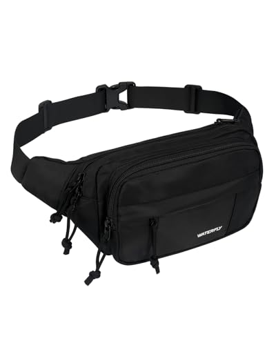 WATERFLY Bauchtasche Gürteltasche Herren Damen: Sportlich Hüfttasche Stylisch Fanny Waist Pack Klein Festival Bumbag MTB Hipbag Gassi Bum Bauchbeutel Unisex Hip Bag für Sport Hundetraining WATERFLY Bauchtasche Gürteltasche Herren Damen: Sportlich Hüfttasche Stylisch Fanny Waist Pack Klein Festival Bumbag MTB Hipbag Gassi Bum Bauchbeutel Unisex Hip Bag für Sport Hundetraining von WATERFLY