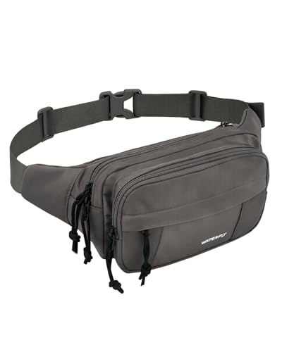 WATERFLY Bauchtasche Gürteltasche Herren Damen: Sportlich Hüfttasche Stylisch Fanny Waist Pack Klein Festival Bumbag MTB Hipbag Gassi Hip Bauchbeutel Unisex Bum Bag für Sport Hundetraining WATERFLY Bauchtasche Gürteltasche Herren Damen: Sportlich Hüfttasche Stylisch Fanny Waist Pack Klein Festival Bumbag MTB Hipbag Gassi Hip Bauchbeutel Unisex Bum Bag für Sport Hundetraining von WATERFLY