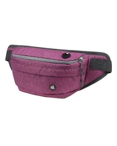 WATERFLY Bauchtasche Herren Damen Groß: Gürteltasche Hüfttasche Sport Guerteltasch Handy Wasserdicht Huefttasch Outdoor Hund Hip Waist Nylon Arbeit Festival Fanny Pack Hundetraining Dam Herr Lila WATERFLY Bauchtasche Herren Damen Groß: Gürteltasche Hüfttasche Sport Guerteltasch Handy Wasserdicht Huefttasch Outdoor Hund Hip Waist Nylon Arbeit Festival Fanny Pack Hundetraining Dam Herr Lila von WATERFLY
