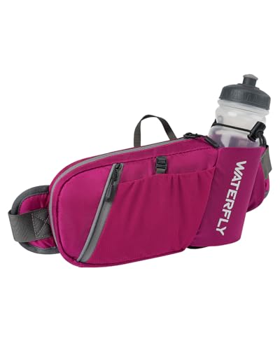 WATERFLY Bauchtasche Herren Damen mit Flaschenhalter: Sportliche Klein Gürteltasche Stylische Joggen Hüfttasche Gassi Bumbag Hundetraining Bum Belt MTB Hipbag Sport Hip Bag Reisen Bauchbeutel WATERFLY Bauchtasche Herren Damen mit Flaschenhalter: Sportliche Klein Gürteltasche Stylische Joggen Hüfttasche Gassi Bumbag Hundetraining Bum Belt MTB Hipbag Sport Hip Bag Reisen Bauchbeutel von WATERFLY