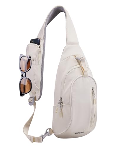 WATERFLY Brusttasche Schultertasche Umhängetasche Herren Klein Männerhandtasche Sling Bag Damen Tasche Messenger Crossbody Bag Crossbag für Outdoor-Sportarten Reise Radfahren Wandern WATERFLY Brusttasche Schultertasche Umhängetasche Herren Klein Männerhandtasche Sling Bag Damen Tasche Messenger Crossbody Bag Crossbag für Outdoor-Sportarten Reise Radfahren Wandern von WATERFLY