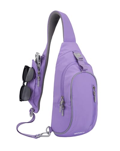 WATERFLY Brusttasche Schultertasche Umhängetasche Herren Klein Männerhandtasche Sling Bag Damen Tasche Messenger Crossbody Bag Crossbag für Outdoor-Sportarten Reise Radfahren Wandern WATERFLY Brusttasche Schultertasche Umhängetasche Herren Klein Männerhandtasche Sling Bag Damen Tasche Messenger Crossbody Bag Crossbag für Outdoor-Sportarten Reise Radfahren Wandern von WATERFLY