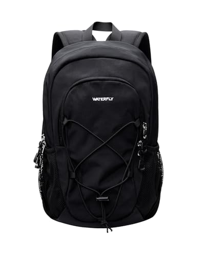 WATERFLY Rucksack Klein Wanderrucksack 12L: Leicht Tagesrucksack Mini Sport Backpack Outdoor Daypack mit Abnehmbare Brustschnalle für Wandern Reisen Camping Fahrrad Herren Damen Kinder von WATERFLY