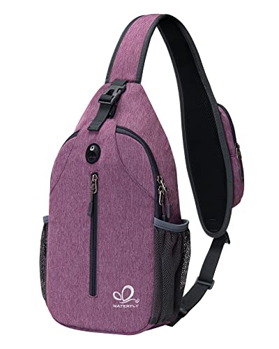 WATERFLY Sling Rucksack Sling Bag Schulterrucksack Umhängetasche Verstellbarer Rucksackgurt Wandern Brust Rucksack für Herren und Damen WATERFLY Sling Rucksack Sling Bag Schulterrucksack Umhängetasche Verstellbarer Rucksackgurt Wandern Brust Rucksack für Herren und Damen von WATERFLY