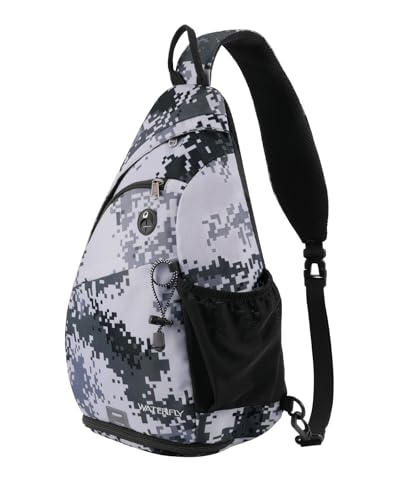 WATERFLY Sling Bag Crossbody Backpack Schulterrucksack mit verstellbarem Schultergurt Perfekt für Outdoorsport Wandern Radfahren Bergsteigen Reisen WATERFLY Sling Bag Crossbody Backpack Schulterrucksack mit verstellbarem Schultergurt Perfekt für Outdoorsport Wandern Radfahren Bergsteigen Reisen von WATERFLY