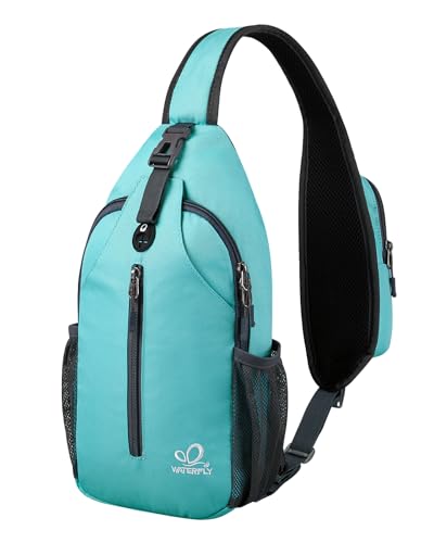 WATERFLY Sling Rucksack Sling Bag Schulterrucksack Umhängetasche Verstellbarer Rucksackgurt Wandern Brust Rucksack für Herren und Damen WATERFLY Sling Rucksack Sling Bag Schulterrucksack Umhängetasche Verstellbarer Rucksackgurt Wandern Brust Rucksack für Herren und Damen von WATERFLY