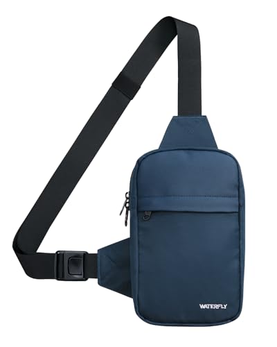 WATERFLY Umhängetasche Crossbody Brusttasche Schultertasche: Sling Bag Tasche Herren Klein Handtasche Crossover Crossbag Schulter Männer Handy Bauch Sportarten Wandern WATERFLY Umhängetasche Crossbody Brusttasche Schultertasche: Sling Bag Tasche Herren Klein Handtasche Crossover Crossbag Schulter Männer Handy Bauch Sportarten Wandern von WATERFLY
