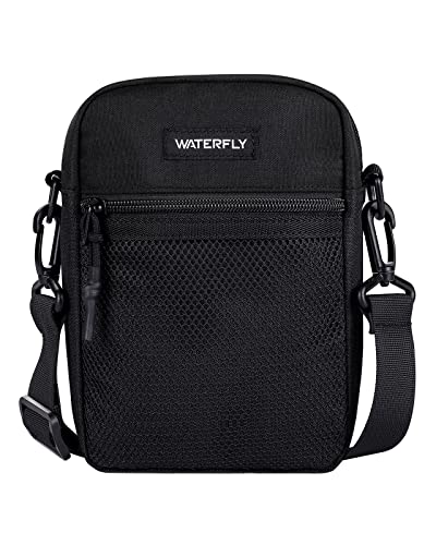 WATERFLY Umhängetasche Schultertasche Messenger Bag: Herrentasche Zum Umhängen Klein Herren Handy Sling Tasche Männer Shoulder Crossbag Brusttasche Damen Crossbody Handytasche WATERFLY Umhängetasche Schultertasche Messenger Bag: Herrentasche Zum Umhängen Klein Herren Handy Sling Tasche Männer Shoulder Crossbag Brusttasche Damen Crossbody Handytasche von WATERFLY
