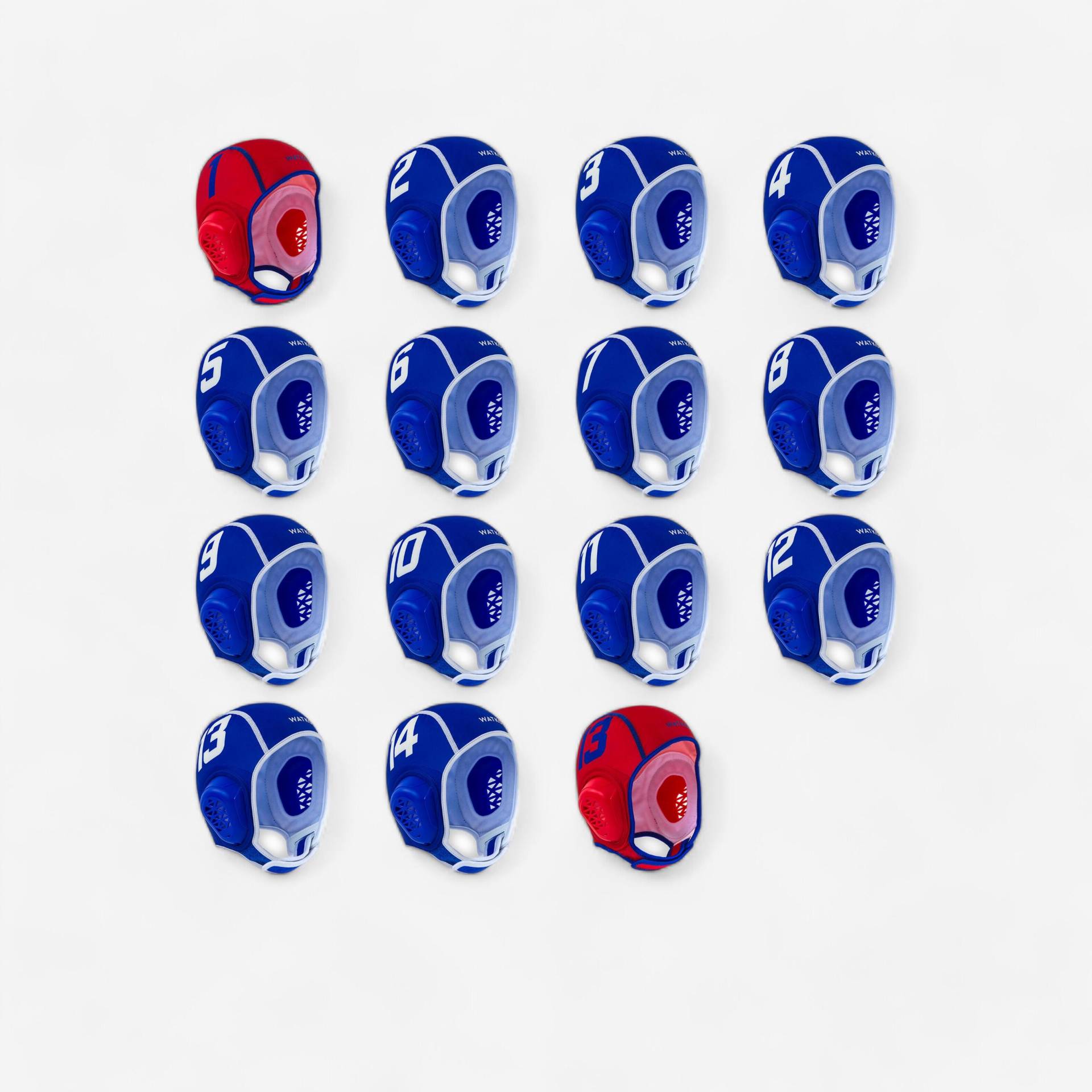 Wasserball-Kappen Easyplay Kinder 15er-Set blau Wasserball-Kappen Easyplay Kinder 15er-Set blau von WATKO