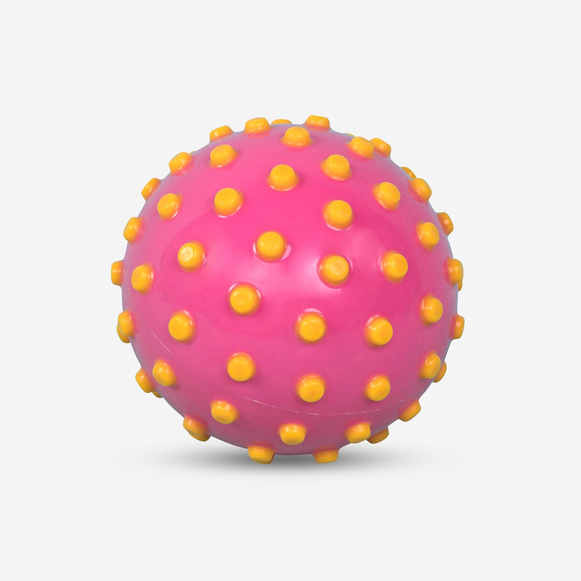 Wasserball klein mit Noppen - rosa/gelb Wasserball klein mit Noppen - rosa/gelb von WATKO