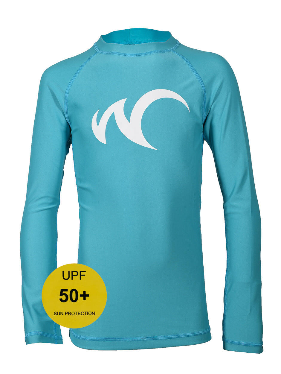 Malaga Long Sleeve Rashguard UV-beständig - Kinder - Wassershirt UPF50+ von WATRFLAG