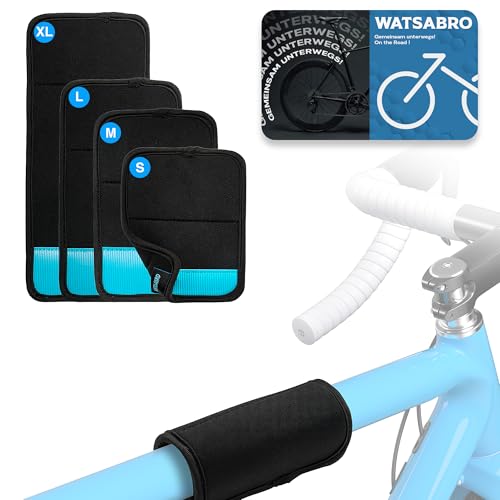 WATSABRO Fahrrad Rahmenschutz Transport 4er Set, Carbon Rahmen Schutz, Fahrrad Rahmenschutz Neopren Klett, Anwendbar auf Thule Fahrradträger, E-Bike Zubehör,Fahrrad Zubehör WATSABRO Fahrrad Rahmenschutz Transport 4er Set, Carbon Rahmen Schutz, Fahrrad Rahmenschutz Neopren Klett, Anwendbar auf Thule Fahrradträger, E-Bike Zubehör,Fahrrad Zubehör von WATSABRO