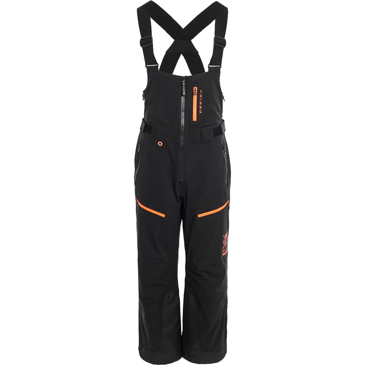 Watts Herren Skihose CORK black/fluo orange Watts Herren Skihose CORK black/fluo orange von WATTS