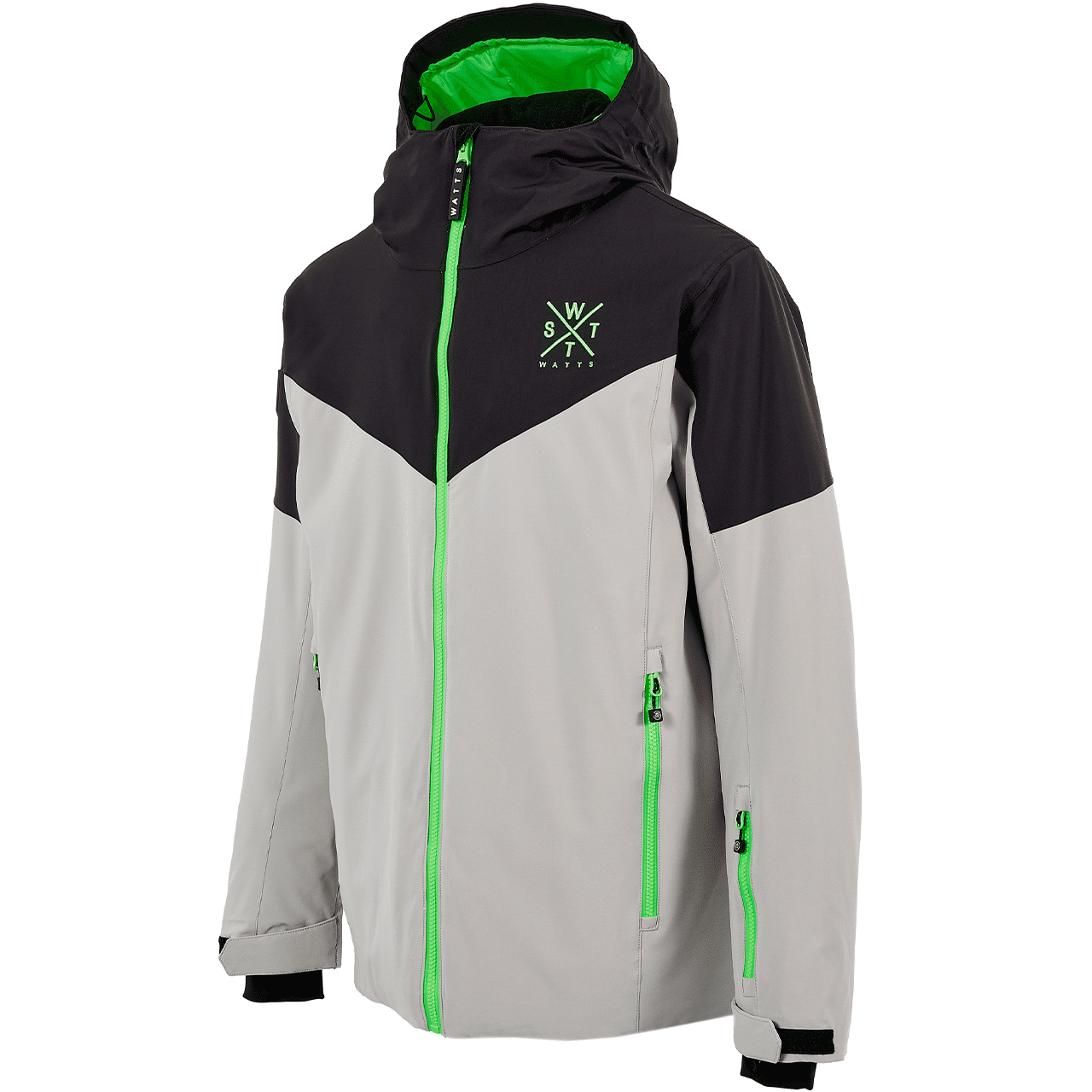 Watts Herren Skijacke STORM limestone grey Watts Herren Skijacke STORM limestone grey von WATTS