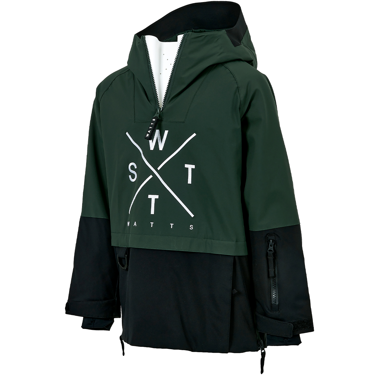 Watts Anorak Skijacke XMETOD green/black Watts Anorak Skijacke XMETOD green/black von WATTS