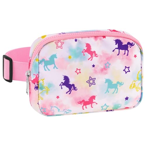 Kinder Gürteltasche Mädchen Bauchtasche - Einhorn Gürteltasche mit verstellbarem Bund 51–90 cm Mädchen Gürteltasche Einhorn mehrere Fächer Gürteltasche Mädchen Einhorn Geschenke Kinder Gürteltasche Mädchen Bauchtasche - Einhorn Gürteltasche mit verstellbarem Bund 51–90 cm Mädchen Gürteltasche Einhorn mehrere Fächer Gürteltasche Mädchen Einhorn Geschenke von WAWSAM