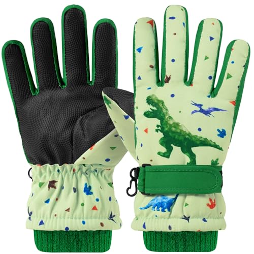 Kinder Ski Handschuhe Fäustlinge wasserdichte Winter Handschuhe Winddichte Warm Fleece Fahrradhandschuhe Schneehandschuhe für Mädchen Jungen Warm Sporthandschuhe Snowboard Skifahren Kinder Ski Handschuhe Fäustlinge wasserdichte Winter Handschuhe Winddichte Warm Fleece Fahrradhandschuhe Schneehandschuhe für Mädchen Jungen Warm Sporthandschuhe Snowboard Skifahren von WAWSAM