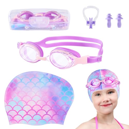 wasserdichte Kinder Badekappe Silikon Elastische Mädchen Schwimmmütze wasserdichte Kinder Badekappe Silikon Elastische Mädchen Schwimmmütze von WAWSAM