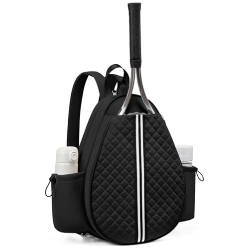 WAZUBC Leichte Pickleball-Tasche, verstellbare Sport-Pickleball-Tasche für Damen und Herren, multifunktional, für Herren und Damen, wasserdicht, für Tennisschläger, Pickleball, Tennis, Badminton WAZUBC Leichte Pickleball-Tasche, verstellbare Sport-Pickleball-Tasche für Damen und Herren, multifunktional, für Herren und Damen, wasserdicht, für Tennisschläger, Pickleball, Tennis, Badminton von WAZUBC