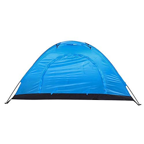 WBTY Einzelperson-Zelt, Freizeitzelt, Outdoor, Einzelperson, Freizeit, Wasserdichtes Zelt für Camping, Angeln, Klettern (Blau) von WBTY
