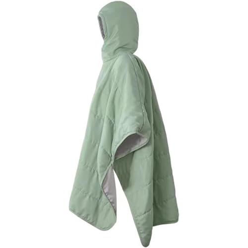 WCCNKK Rollstuhl Mantel Winddicht Rollstuhl Hooded, Rollstuhl Decke, Rollstuhlschirme Regenabdeckung, Rollstuhldecke Erwachsene Winter, Decke Für Rollstuhlfahrer Mit Hut, Wärmende Vorräte,A von WCCNKK