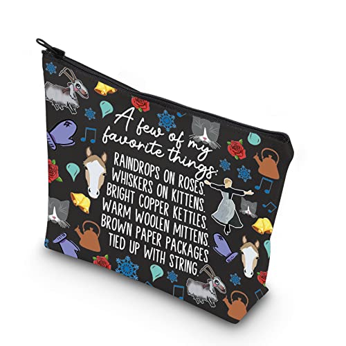 WCGXKO Musik-inspirierte Broadways-Musik-Geschenk-Tasche mit Reißverschluss für Theratrie-Musik-Fans, Einige, Reißverschluss WCGXKO Musik-inspirierte Broadways-Musik-Geschenk-Tasche mit Reißverschluss für Theratrie-Musik-Fans, Einige, Reißverschluss von WCGXKO
