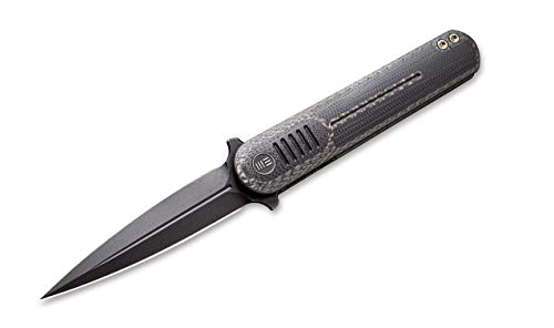 WE Knife Unisex – Erwachsene Angst Carbon Black Taschenmesser, Schwarz, 17.8 WE Knife Unisex – Erwachsene Angst Carbon Black Taschenmesser, Schwarz, 17.8 von WE