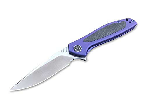 WE Knife Unisex – Erwachsene Wisp 805B Blue/Satin Taschenmesser, Blau, 18,8 cm WE Knife Unisex – Erwachsene Wisp 805B Blue/Satin Taschenmesser, Blau, 18,8 cm von WE