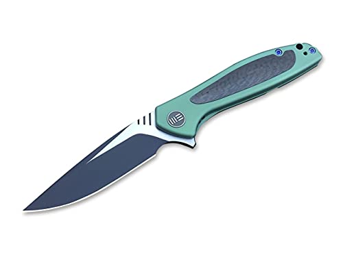 WE Knife Unisex – Erwachsene Wisp 805C Green/Two Tone Taschenmesser, Grün, 18,8 cm WE Knife Unisex – Erwachsene Wisp 805C Green/Two Tone Taschenmesser, Grün, 18,8 cm von WE