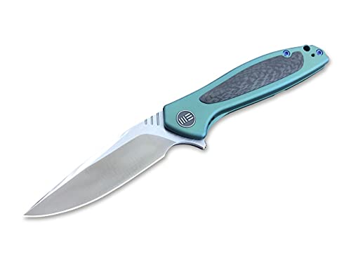 WE Knife Unisex – Erwachsene Wisp 805D Green/Satin Taschenmesser, Grün, 18,8 cm WE Knife Unisex – Erwachsene Wisp 805D Green/Satin Taschenmesser, Grün, 18,8 cm von WE
