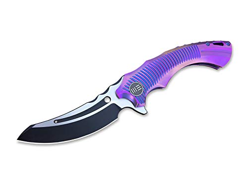 WE Knife Unisex – Erwachsene 713A Sea Monster Taschenmesser, violett, 8.4 WE Knife Unisex – Erwachsene 713A Sea Monster Taschenmesser, violett, 8.4 von WE