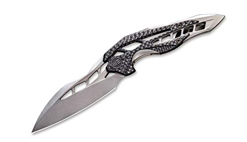 WE Knife Unisex – Erwachsene Arrakis Carbon Gray SW Taschenmesser, Grau, 20.3 WE Knife Unisex – Erwachsene Arrakis Carbon Gray SW Taschenmesser, Grau, 20.3 von WE