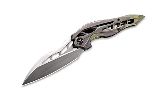 WE Knife Unisex – Erwachsene Arrakis Grey Green Taschenmesser, Grau, 20.3 WE Knife Unisex – Erwachsene Arrakis Grey Green Taschenmesser, Grau, 20.3 von WE