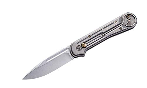 WE Knife Unisex – Erwachsene Double Helix Gray SW Taschenmesser, Grau, 20 WE Knife Unisex – Erwachsene Double Helix Gray SW Taschenmesser, Grau, 20 von WE